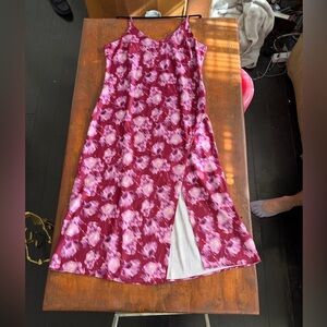 Floral spaghetti strap dress